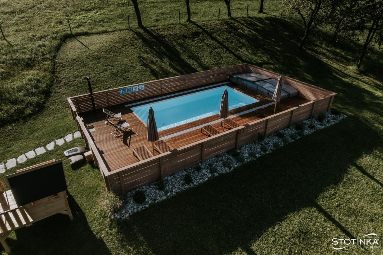 Domacija Metul Apartamento Luče Exterior foto